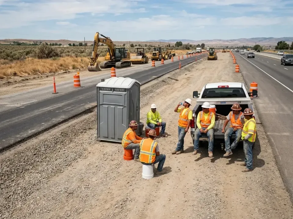 highway-road-construction-crew-007 — frequently asked questions, Porta Potty and Restroom Rentals in Rio Communities, NM